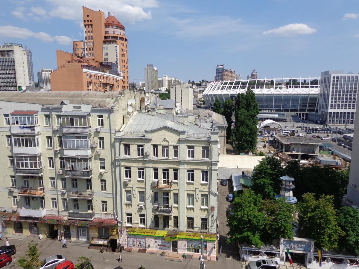 Studio Apartment Center Olimpiyska- 54 Velyka Vasylkivska Street Kiev Extérieur photo